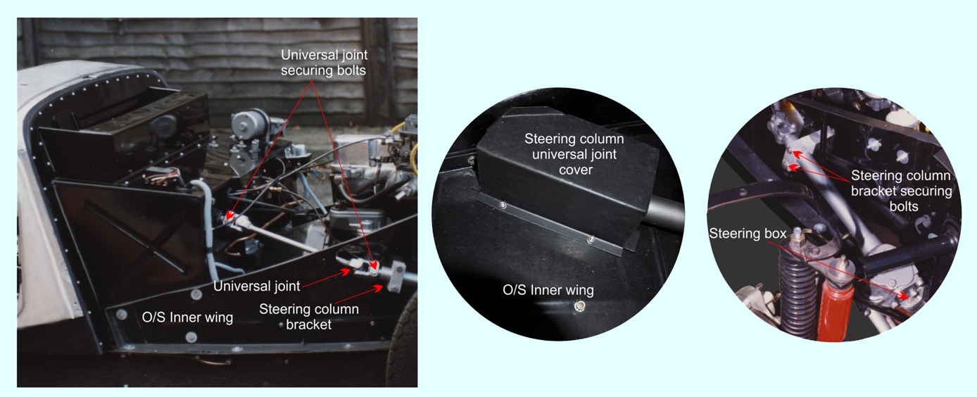 Picture of steering joint box